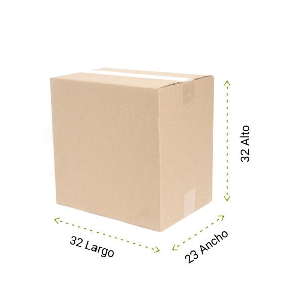 Cajas de cartón para embalaje 32X23X32 5 unidades