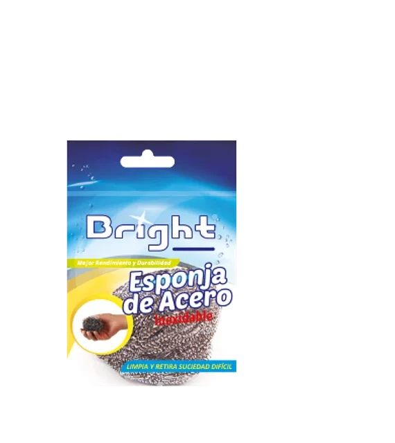 Esponja de Acero Inoxidable Bright