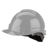 casco seguridad gris