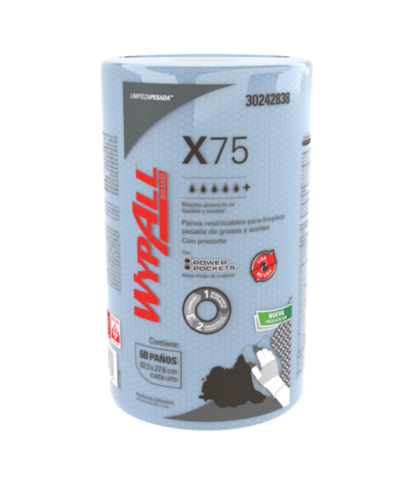 PAÑOS LIMPIEZA WYPALL X75